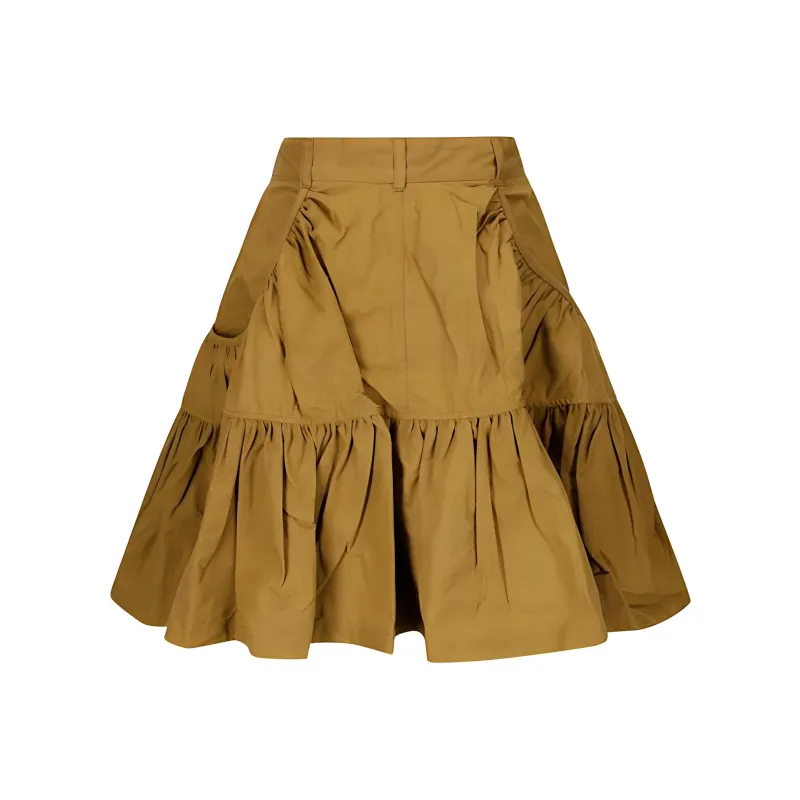 CECILIE BAHNSEN Casual Short Skirts Women's Umber-1