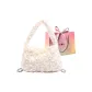 White without Charm-Shopping Bag