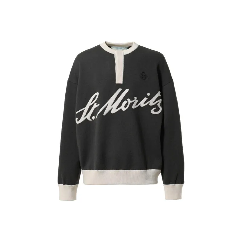 BALLY Cashmere Sweater Unisex Black-0