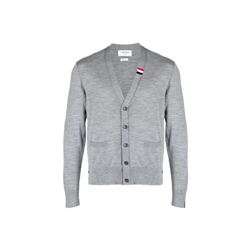 THOM BROWNE Button Up Knitted Cardigan