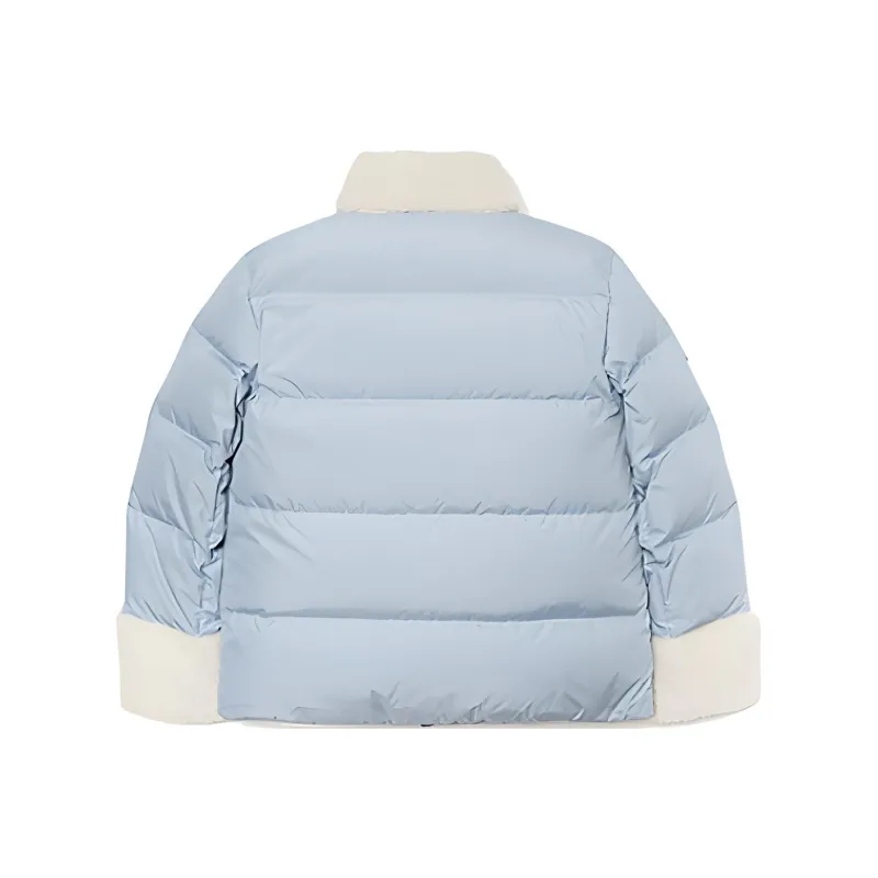 MLB Down Jacket Cropped Unisex Blue-1