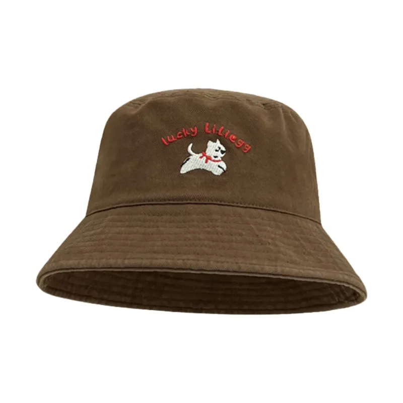 ZKY Cotton, Polyester Bucket Hats Unisex-6