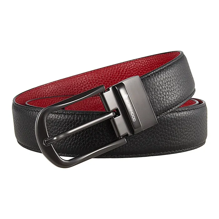 ROBINHOOD Top Grain Cow Leather Belts Men's Width 3.5CM-2
