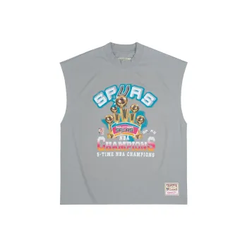 Mitchell & Ness Tank Tops San Antonio Spurs Unisex Intermediate Gray