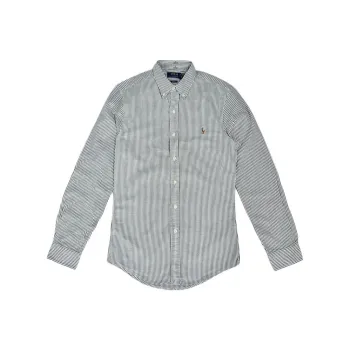 Polo Ralph Lauren SS23 Shirt Men's Gray Green White