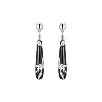 ZEGL S925 Silver Earrings Women's