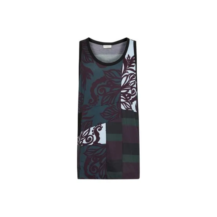 DRIES VAN NOTEN Tank Tops Men's Dark Color-0