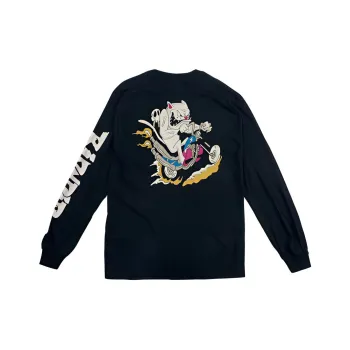 RIPNDIP Straight Long Sleeved T Shirt Unisex