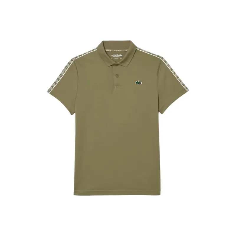 LACOSTE Polo Shirt Men's Khaki Green-0