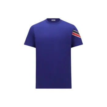 Moncler Logo-patch Cotton Polo Shirt