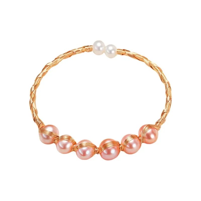 Andaozi Pearl Bangles Women's-1