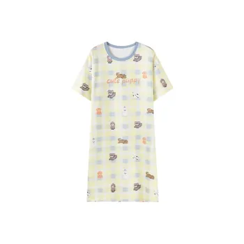 MIIOW Nightgown Women's Light Yellow