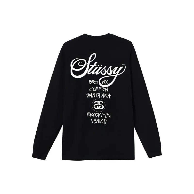 Stussy X Dover Street Market World Tour Long Sleeve Tee-3