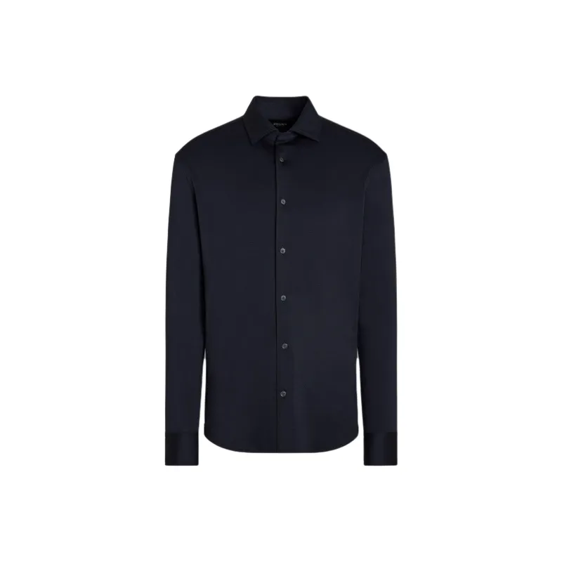 Ermenegildo Zegna Buttoned Long Sleeved Shirt-0