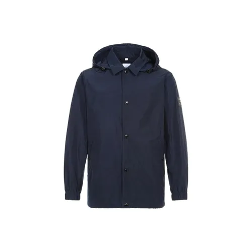 COUNTRY MOMENT Puffer Jacket Unisex Navy Blue