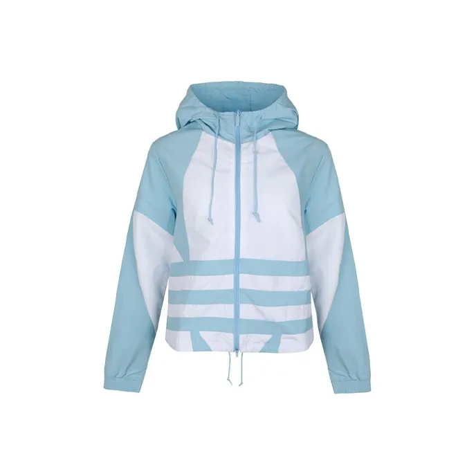 Adidas Originals Clover Series Jackets Women's Blue-0