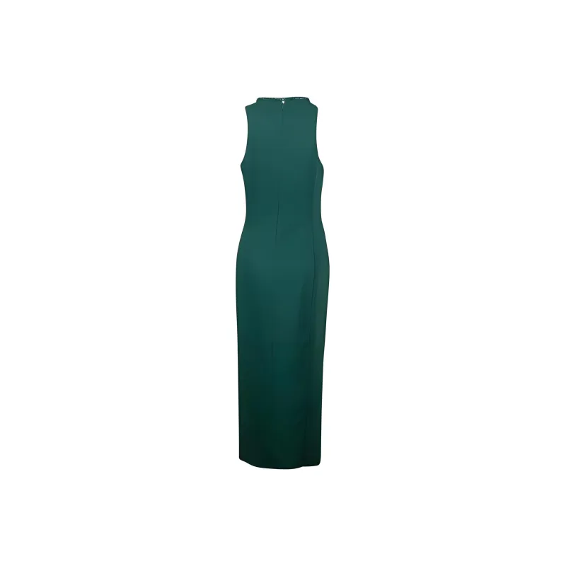 PINKO Embellished Neckline Sheath Dress-1