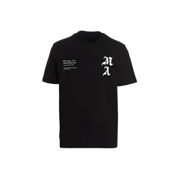 AMIRI X Wes Lang Checker Skull T Shirt