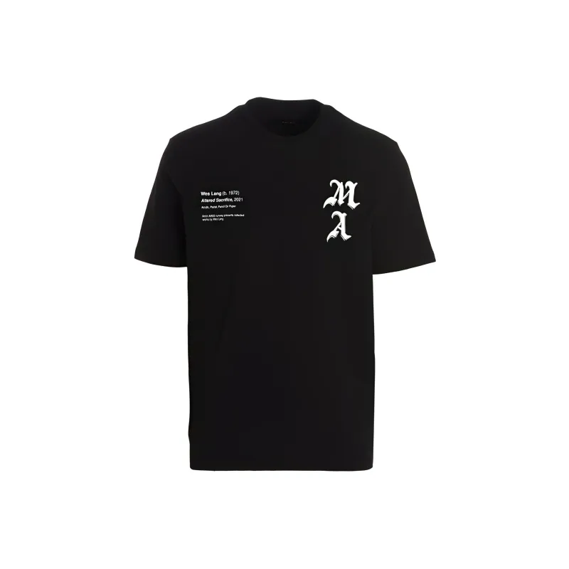 AMIRI X Wes Lang Checker Skull T Shirt-0