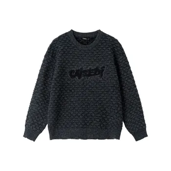 CAISEDI Sweaters Men Black