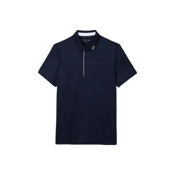 LACOSTE Polo Shirt Men's Marine Blue