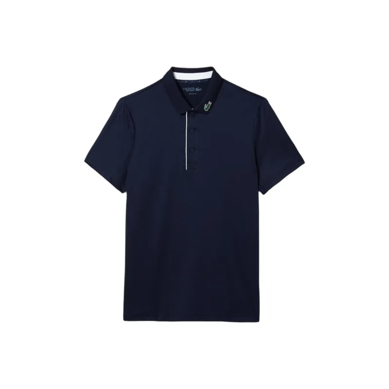 LACOSTE Polo Shirt Men's Marine Blue-0