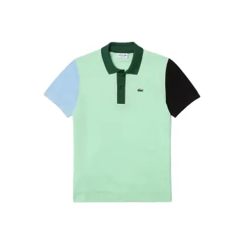 LACOSTE Polo Shirt Men's Light Green