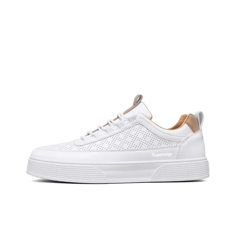 SUPEREDGE Breathable, Slip Resistant, And Abrasion Resistant Low Top Skateboard Shoes Men's-6