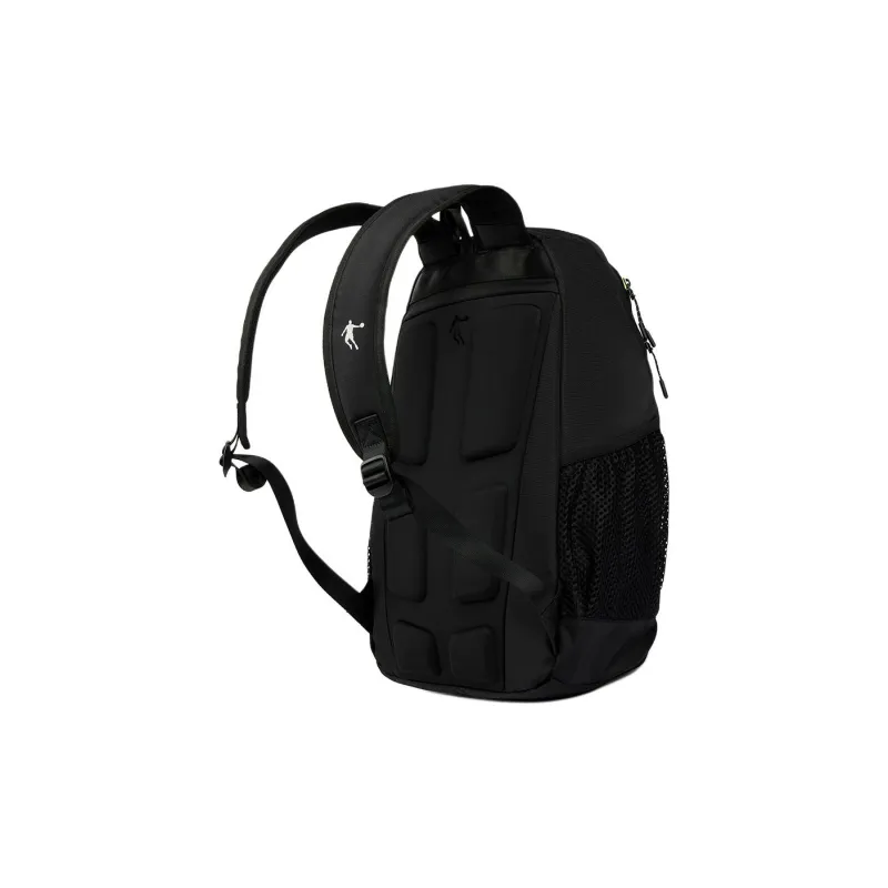QIAODAN Polyester Backpack Unisex Black-1