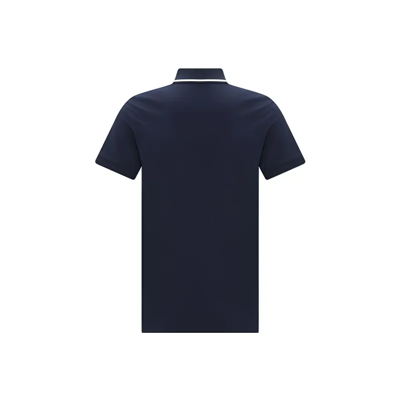 EMPORIO ARMANI EA7 Polo Shirt Men's Navy Blue-1