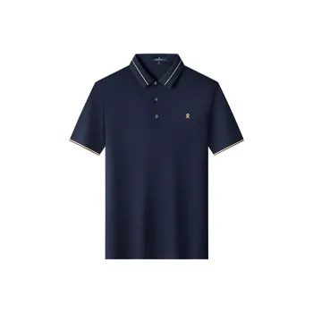 Montagut SS24 Polo Shirt Men's Dark Royal Blue
