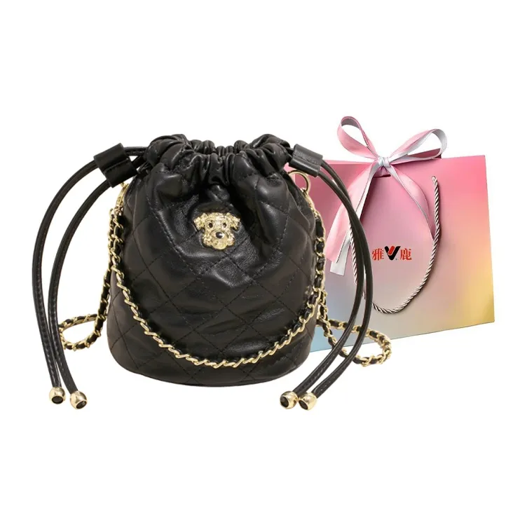 Yalu PU Shoulder Bag, Crossbody Bag, Handbag Women's White/Pink/Black-14