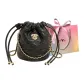 Black without Charm-Shopping Bag