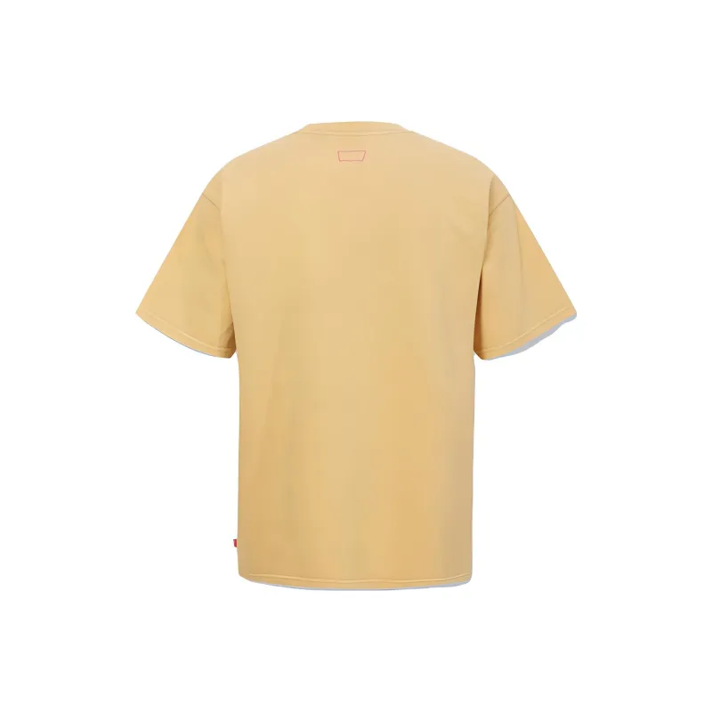 Levis T Shirts Men Brown-1