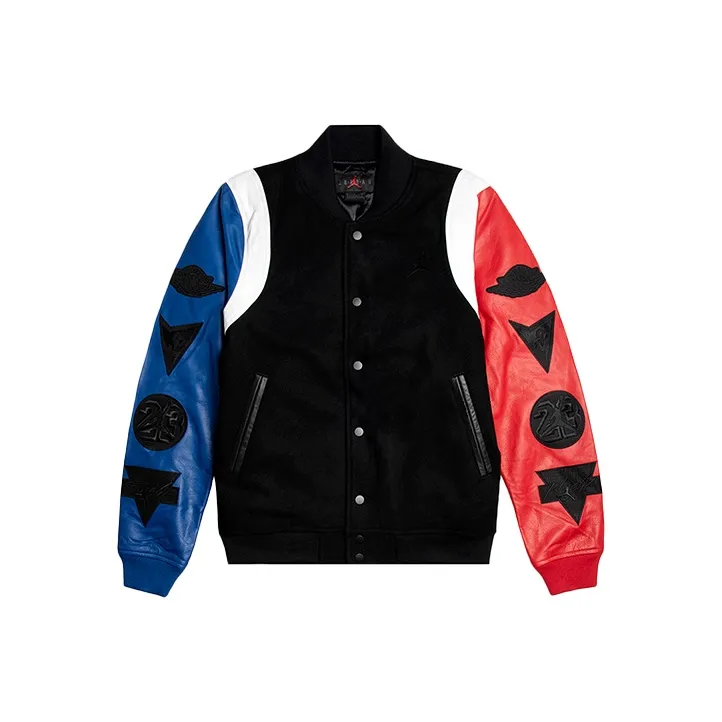 Jordan AJ Sport Jackets Men Black-0