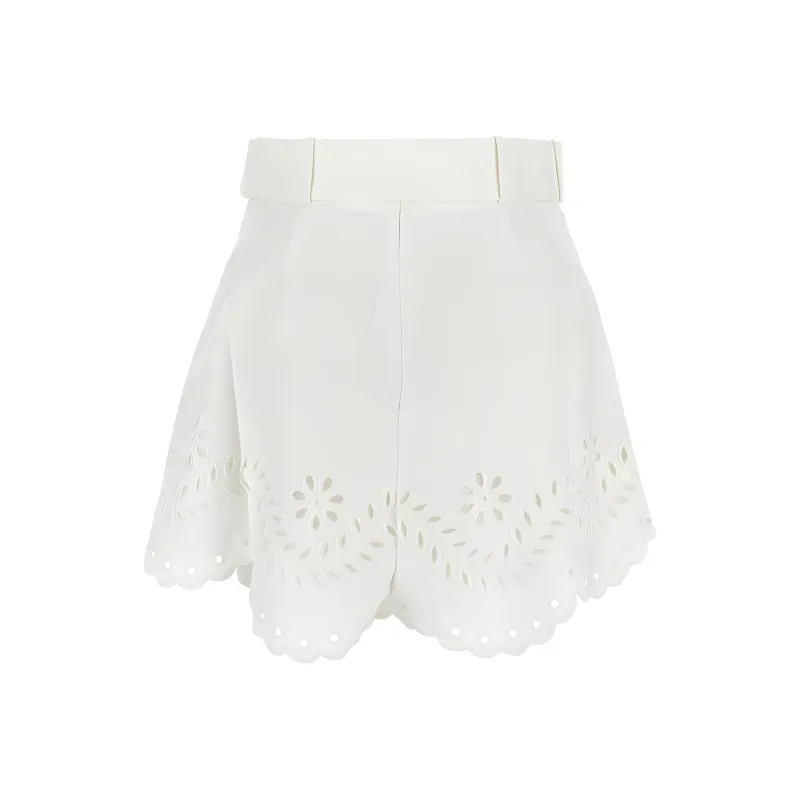Zimmermann Casual Shorts Women's White-1