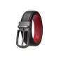 Matte Gunmetal Black Outer Red Base Strap