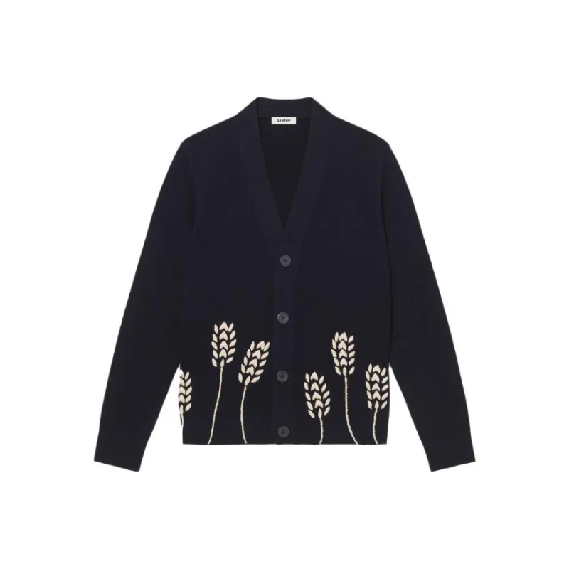 Sandro Knitwear Men Dark Blue-0