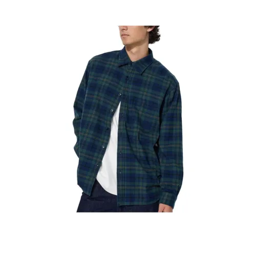 UNIQLO Shirts Men Blue