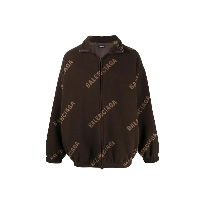 Balenciaga Jackets Men Brown-0