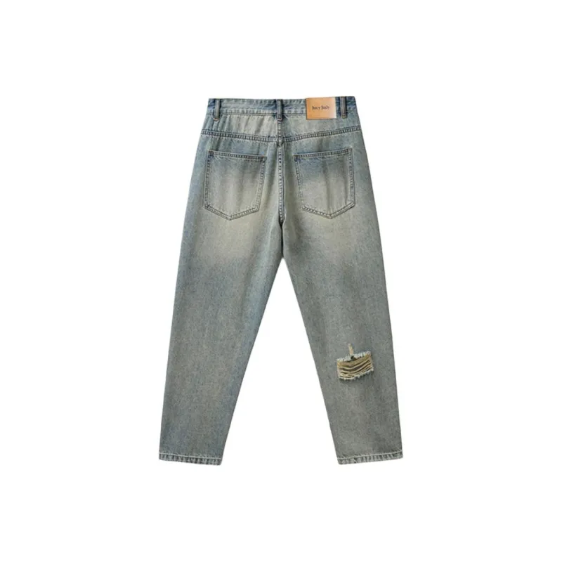JUCY JUDY Jeans Unisex Mud Yellow Light Blue-1