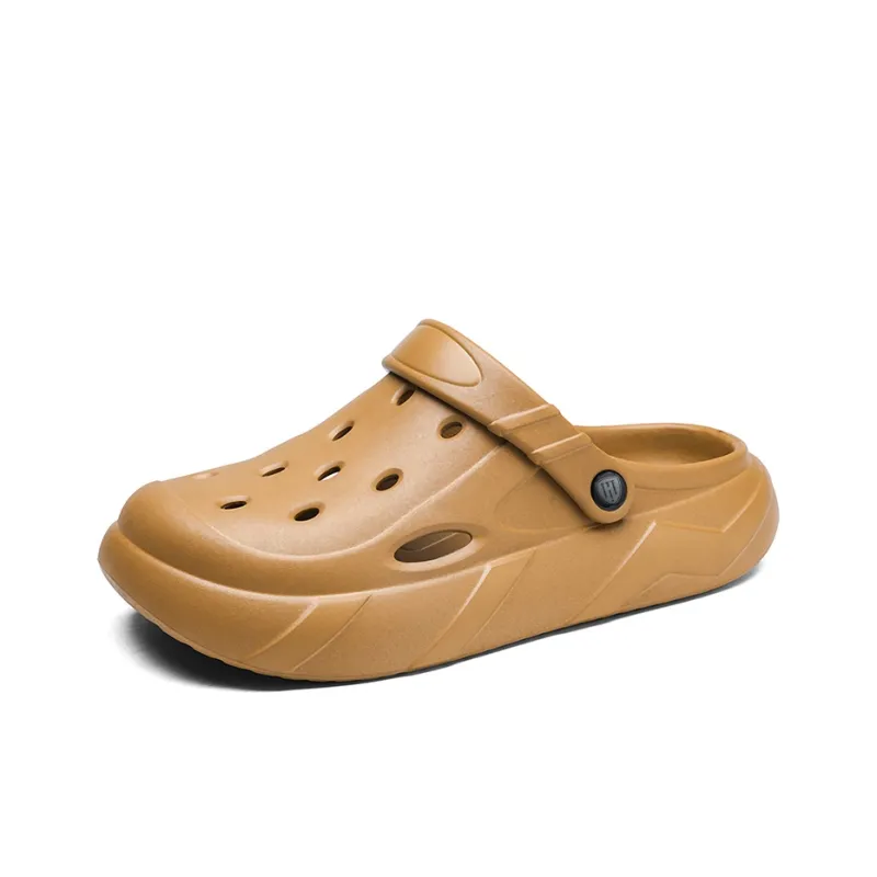 HACKBUTEER Closed Toe Slippers Unisex-12