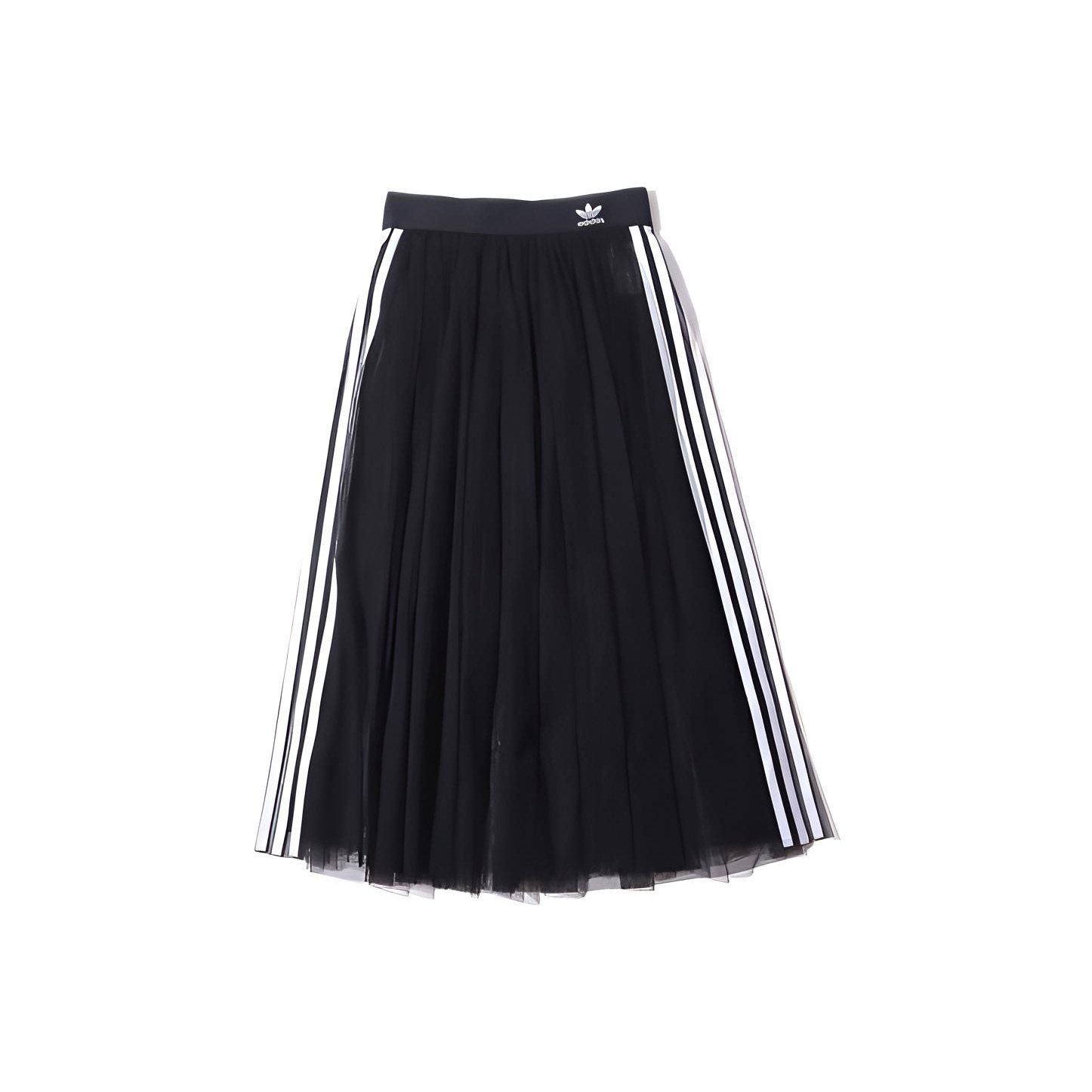 adidas 3 stripe tulle skirt