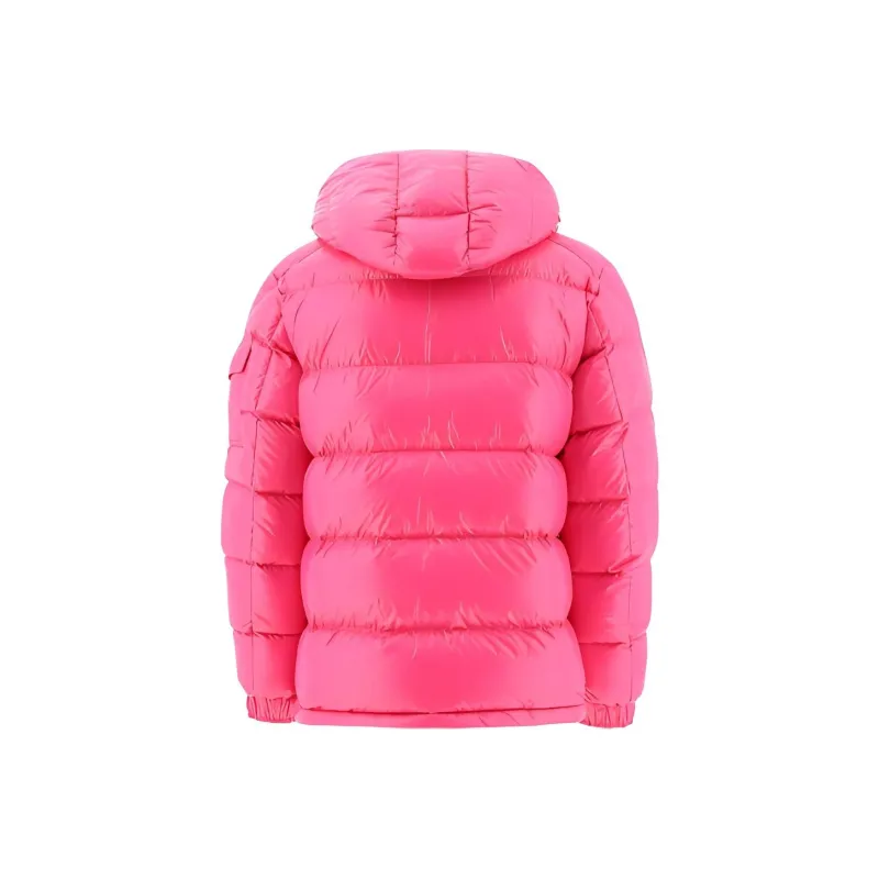 Moncler Maya Hooded Puffer Shiny Jacket-1