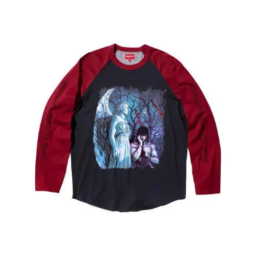 Supreme The Crow Raglan L/S Tee