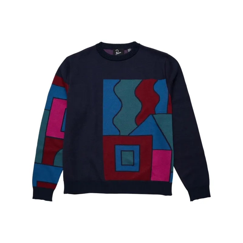 Parra Blocked Landscape Pullover-0