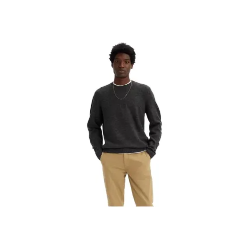 Levis Sweater Men's Charcoal Gray