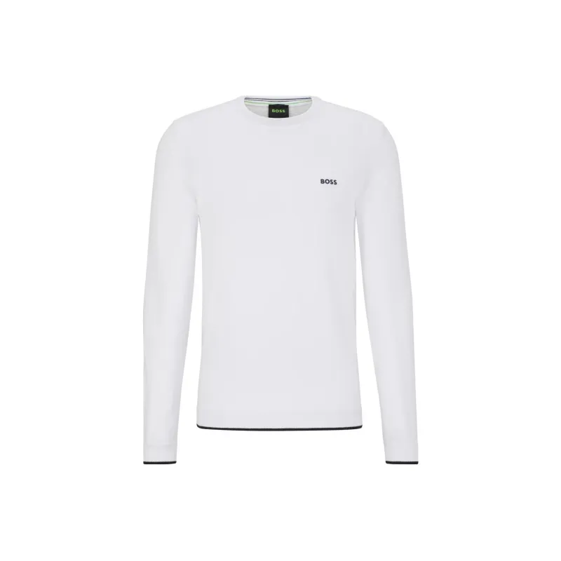 HUGO BOSS Sweaters Men White-0