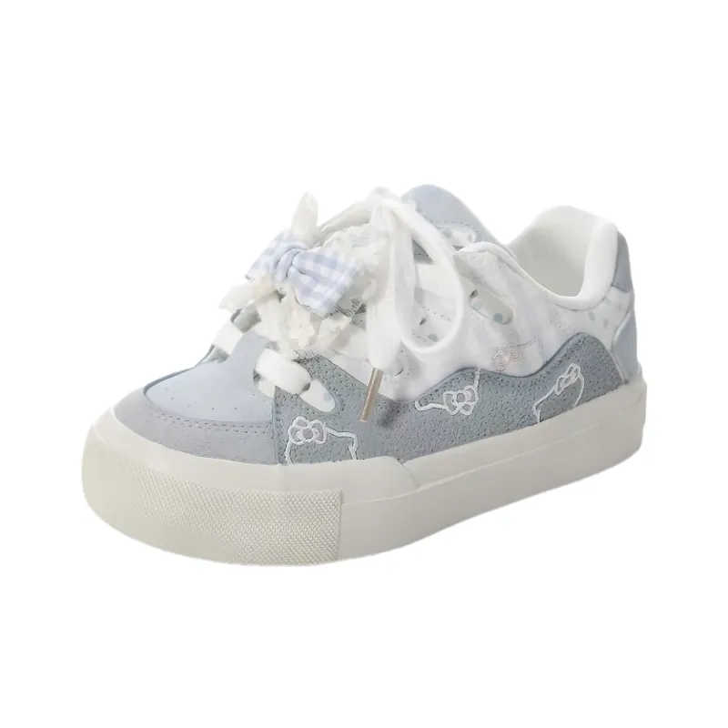 BINGO DUCK Slip Resistant Cushioning And Breathable Low Top Skateboard Shoes Women's-12