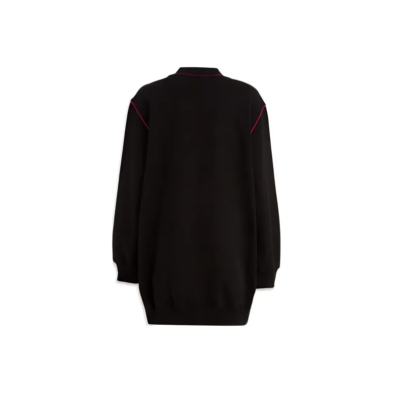 MOSCHINO Long Sleeved Dresses Women's Black-1